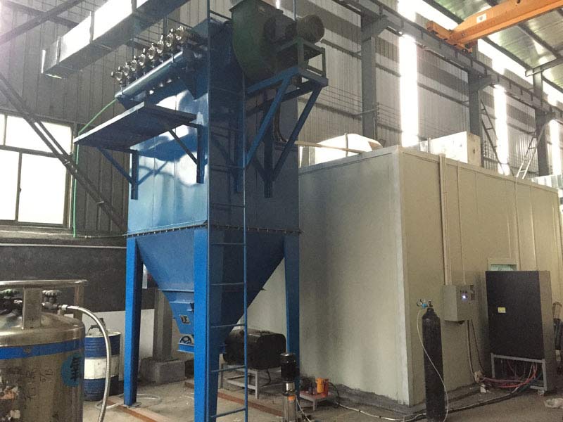 上海劉經(jīng)理打磨車間的兩臺PL單機除塵器安裝完畢 上海劉經(jīng)理打磨車間的兩臺PL單機除塵器安裝完畢