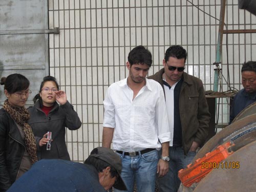 2017年12月底老撾客商來(lái)廠參觀考察 2017年12月底老撾客商來(lái)廠參觀考察